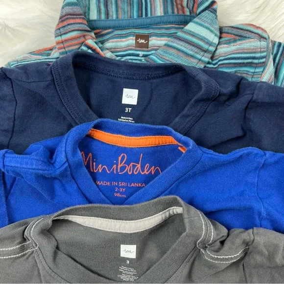 Tea Collection, Mini Borden 3T Boys Graphic T-Shirts and Shorts Assortment - Picture 4 of 9